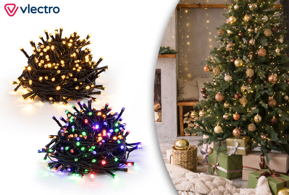 Cordon lumineux Vlectro Wireless LED avec interrupteur de couleur