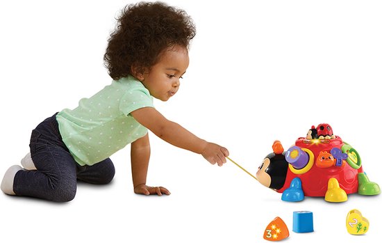 VTech Baby Merry Shapes Beetle - Jouet éducatif - Centre d'activités - 1 à 3 ans - Langue allemande
