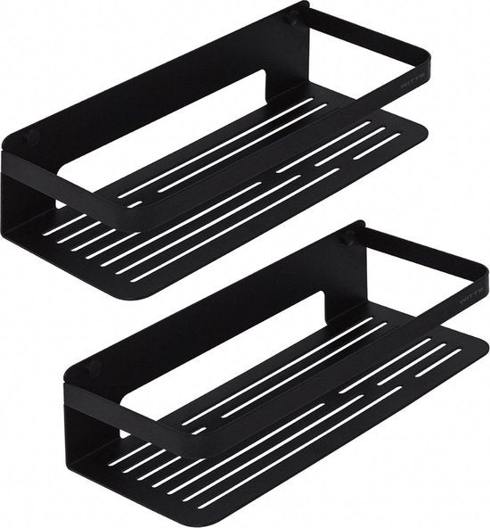 Witts Shower Rack - 2 PiecesLayer - Support de douche sans perceuse - Support de douche suspendu - Support de douche - Inoxj
