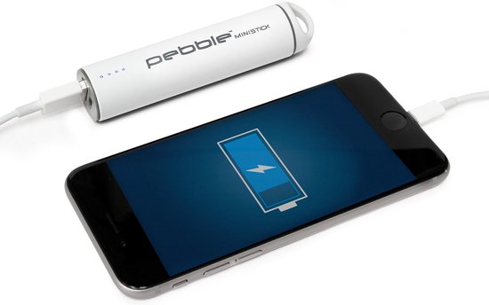 Veho Pebble Ministick Portable Powerbank - 2200mAh - Blanc - VPP-102-2200-WH
