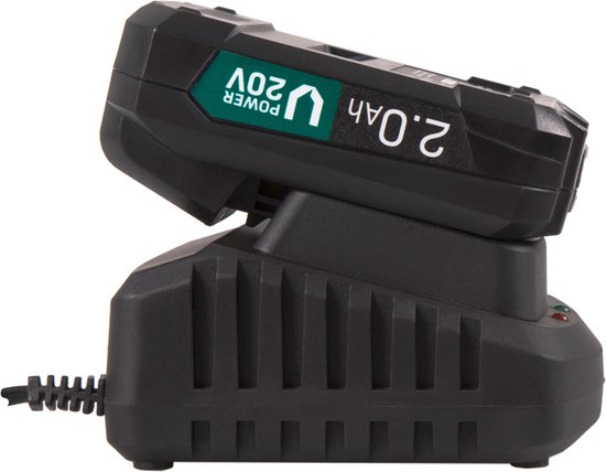 VONROC Battery Platform Starter Set - 20V Battery - 2.0Ah & Quick charger