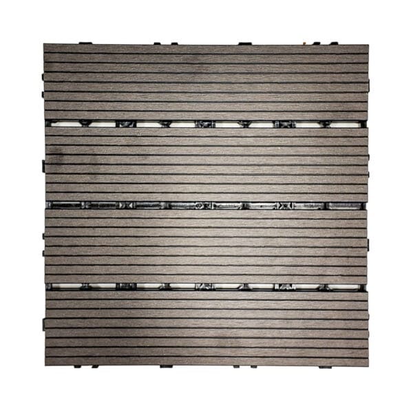 Lot de 4 dalles de terrasse Koopman - 30 x 30 cm - Composite