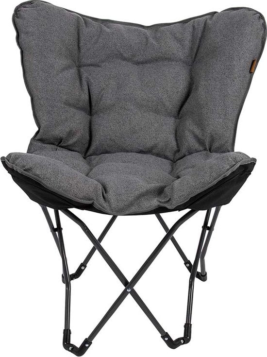 Bo-Camp - Urban Outdoor - Chaise papillon - Grainger - M - Nika - Gris