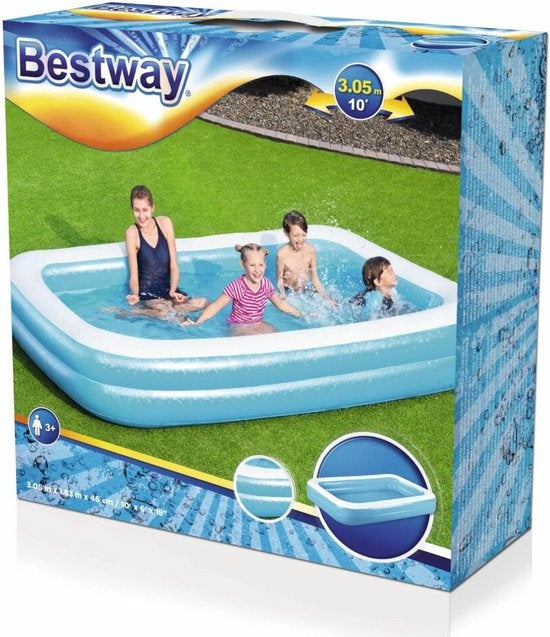 Bestway Family Pool - Piscine gonflable - 305 x 183 x 46 cm
