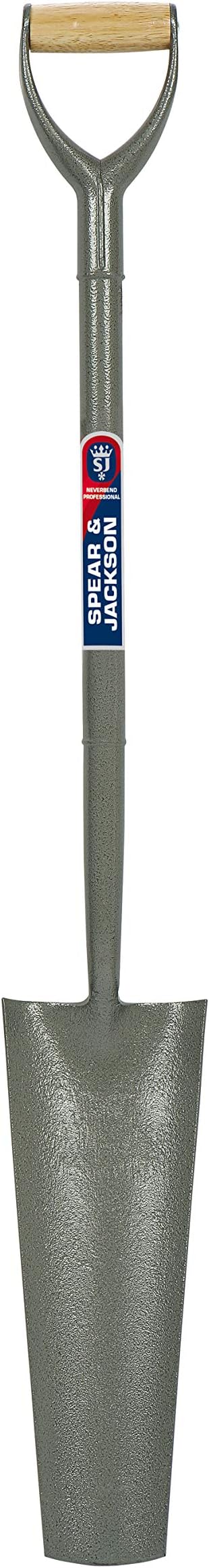 Spear Jackson - Pelle tubulaire - acier - Gris - 2.79kg - 110.5x15x12.5cm