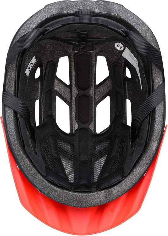 Spielwerk Fietshelm Kids - S 50-54cm - CE Keuring – Zwart/Oranje