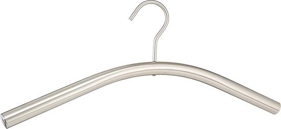 Cintre Wenko Dry 45 x 17 cm, acier inoxydable argenté