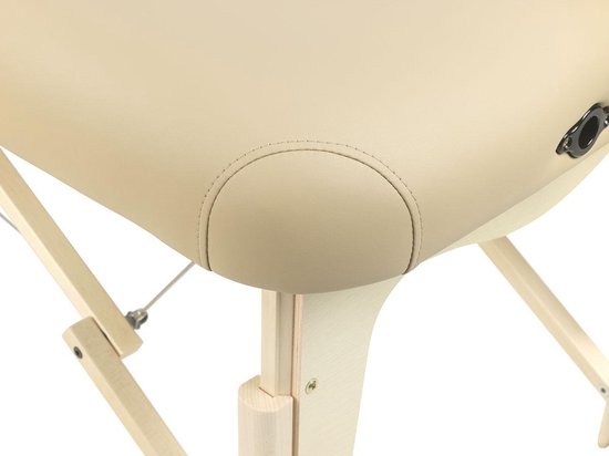 ZENGROWTH Nimman Table de massage pliante avec dossier Mocca