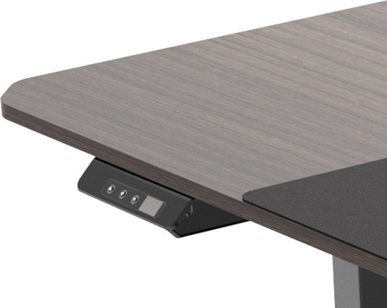 VDD Gaming - Bureau - Hauteur réglable électrique - Bureau assis-debout - Bureau de jeu - Table d'ordinateur - Bureau de jeu - Bureaux de jeu - 160 x 75 cm