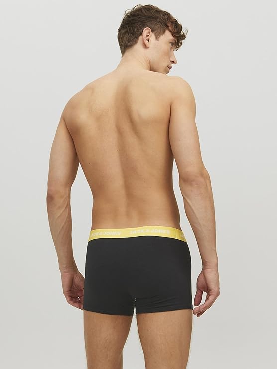JACK&JONES - JACHARRY SOLID TRUNKS 7 PACK - XL - Hommes - Caleçons