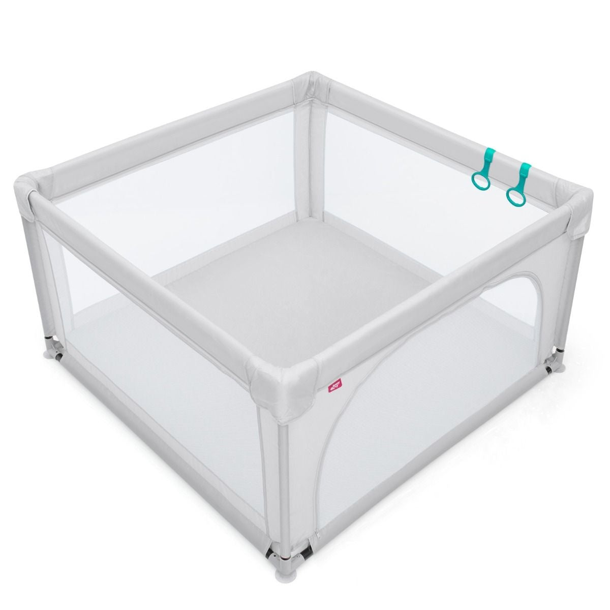 Parc pour bébés Grand parc pour enfants en bas âge avec 50 balles de jeu 120 x 120 x 68 cm Gris