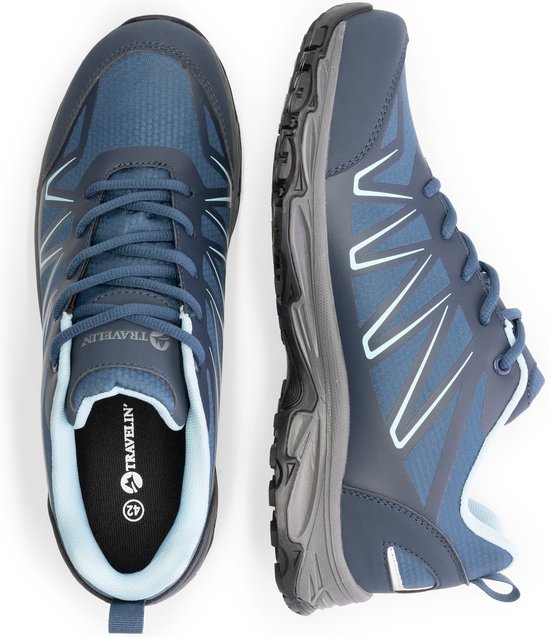 Travelin' Morke - Chaussures de randonnée pour hommes - Imperméables - Marine