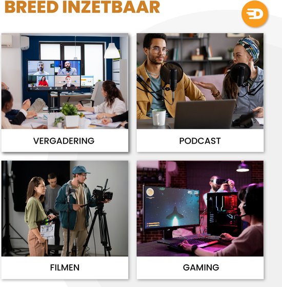 Drivv. Carte de capture vidéo - Carte de capture de jeu - 4K 30Hz - USB 3.0 et USB-C - Convient à PlayStation, Xbox, Nintendo, Windows, MAC