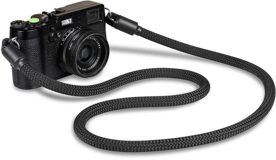 Sangle universelle pour appareil photo Solidchoice 105 cm - Cuir/Corde - Appareils photo reflex numériques/argentiques