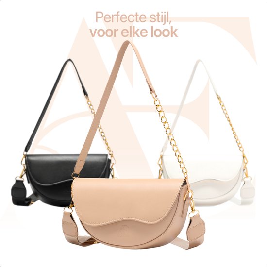 Aramae® - Sac à main pour dames - Pochette pour dames - Sac pour le corps - Pochettes - Sac à bandoulière - Sac de soirée - Kaki