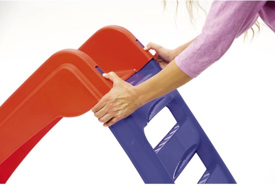 Palplay toboggan pliant 4ft rouge/bleu
