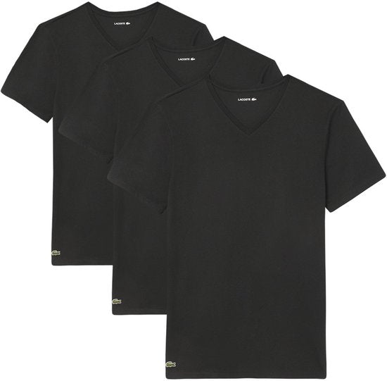 T-shirt Lacoste à manches courtes, lot de 3 - Taille L