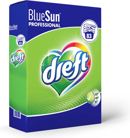 Détergent en poudre Dreft Professional 83 lavages - 5.395 kg