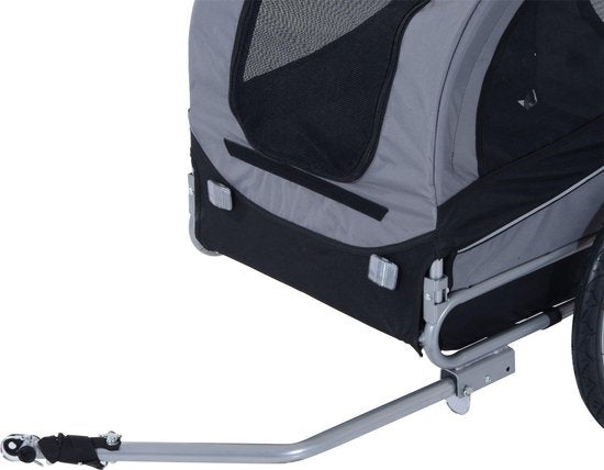 Remorque pour chien - Paws - Remorque pour vélo avec housse de pluie et pneus