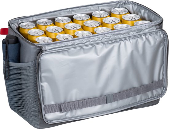 Sac isotherme - Resto - 23L - Résistant à l'eau - Sangle de transport - Gris