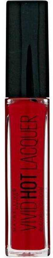 Maybelline Color Sensational Vivid Hot Lacquer - 70 So Hot - Rouge à lèvres Rouge brillant