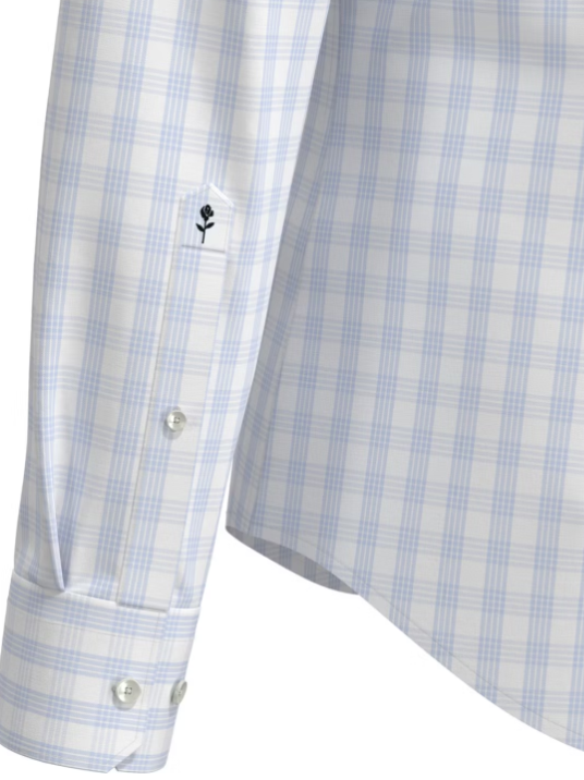 Seidensticker Kent Chemise de travail coupe ajustée - taille XL - bleu clair