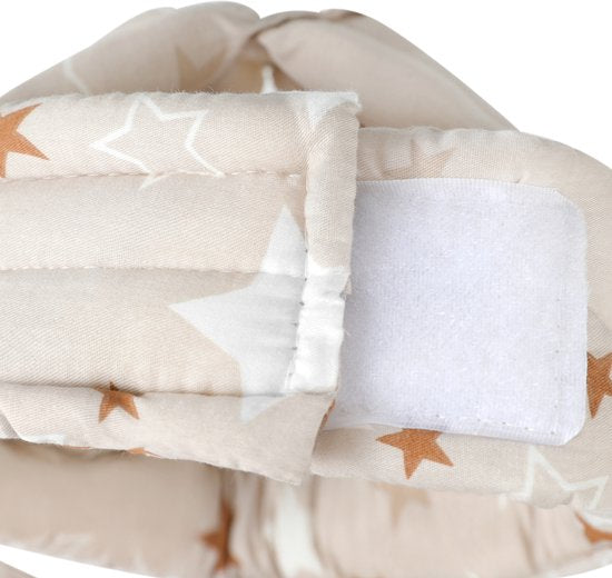Protège-tête pour bébé - Casque de sécurité avec oreiller - Pour les tout-petits et les bébés qui apprennent à marcher - Souple, léger et ajustable - Lotus