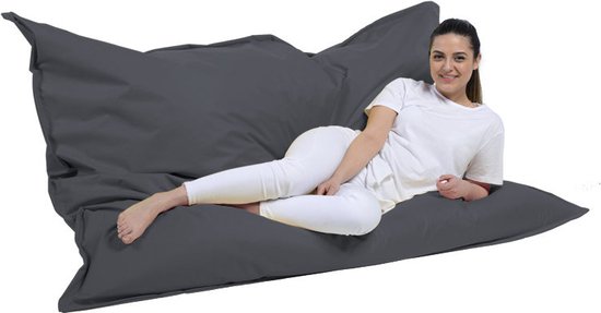 Asir - Coussin de jardin - Fumée - 180 x 140 x 30