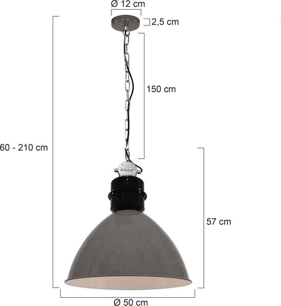 Suspension Anne Lighting Frisk - Vert