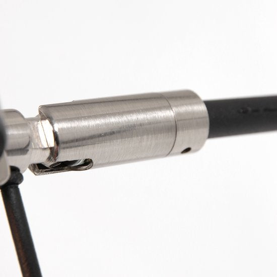Steinhauer lampadaire Turound - noir - métal - 3082ZW