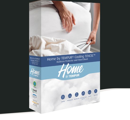 Protège-matelas - 80 x 210 x 25 cm - Imperméable - Rafraîchissant - Anti-acariens - Anti-allergique - TENCEL rafraîchissant
