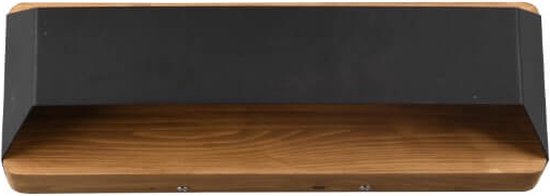 TRIO ARINO - Applique - Noir mat - incl. 1x SMD 13.5 W - Eclairage vers le haut et vers le bas - Dimmable avec interrupteur - Montage mural - Source lumineuse non remplaçable