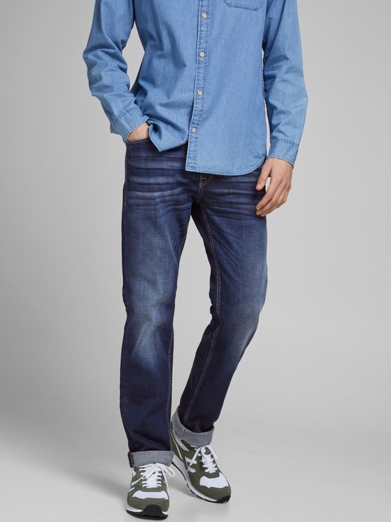 JACK&JONES JJICLARK JJORIGINAL JOS 278 - Jean slim pour homme - Taille W30 x L32