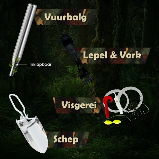 Survival Kit XL - 35-delig - Outdoor Noodpakket