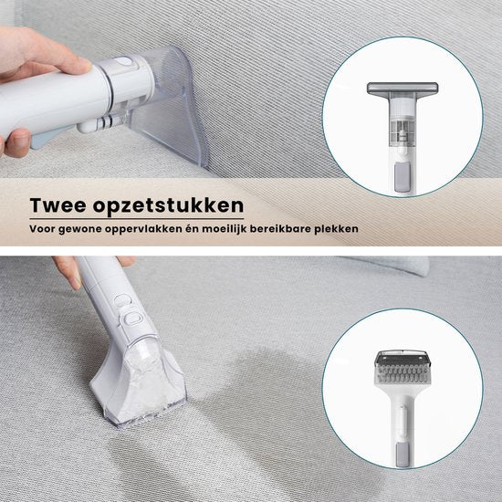 RYER Nettoyant anti-taches - Nettoyant pour canapés, tapis et intérieurs de voiture - 2 embouts inclus