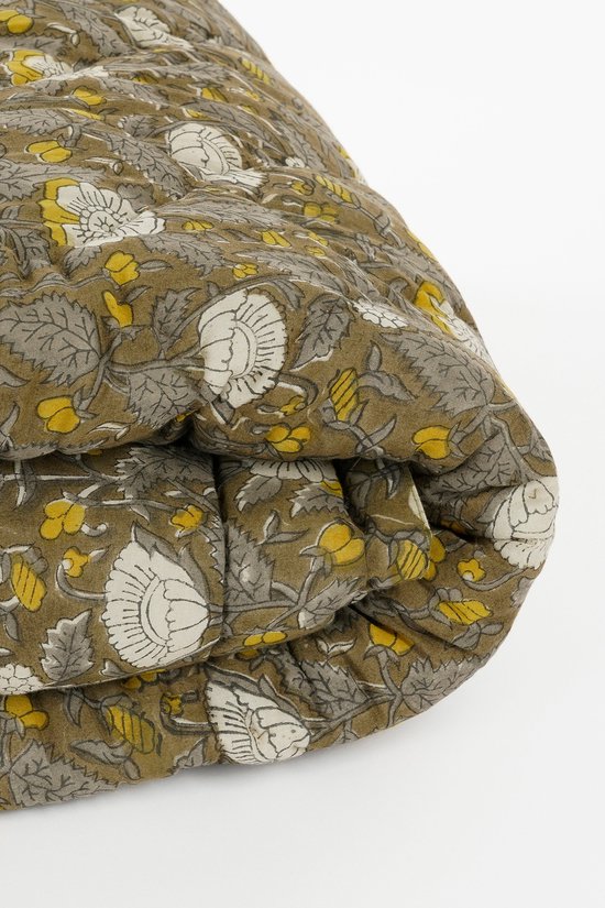 Couverture d'édredon In the Mood - L180 x B130 cm - Coton - Vert