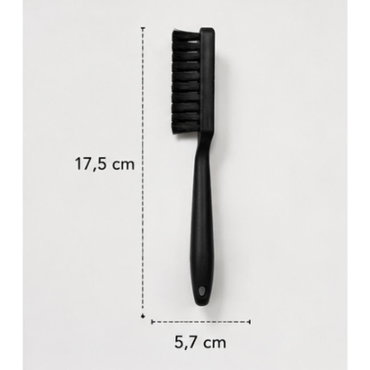 Brosse Antistatique - Velleman - 5.7 X 17.5 cm - Noir