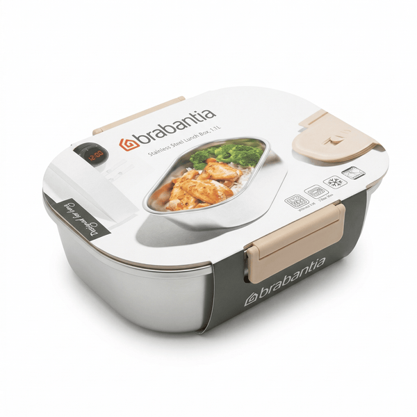 Boîte à repas Brabantia 1,1 L - 19,8 x 15,1 x 6,6 cm