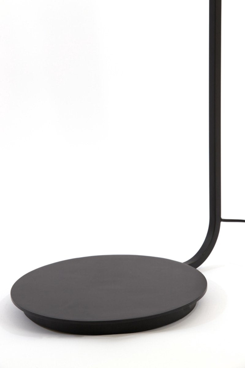 MARENO Lampadaire - 164 cm - Noir mat - Lampadaire élégant pour salon ou chambre à coucher