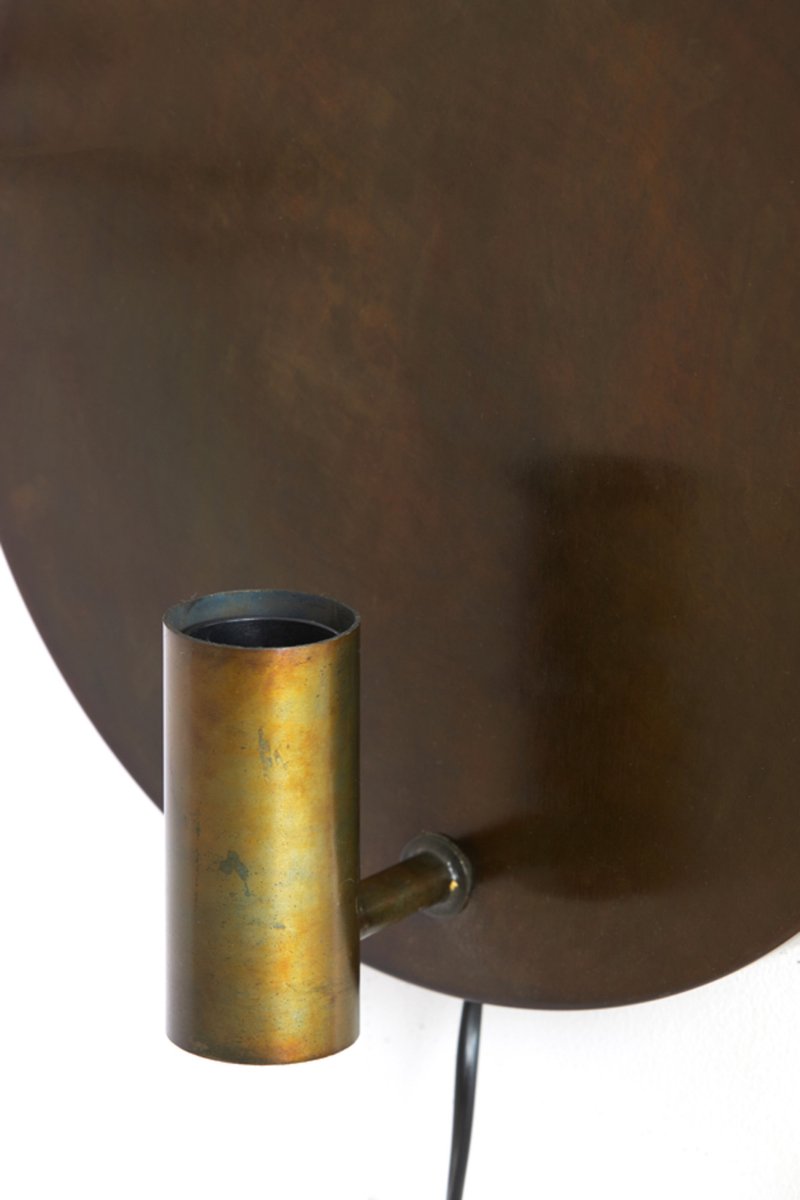 Light & Living Wall Light Disc Gold Ø30cm x 11cm - Applique murale de luxe pour l'intérieur