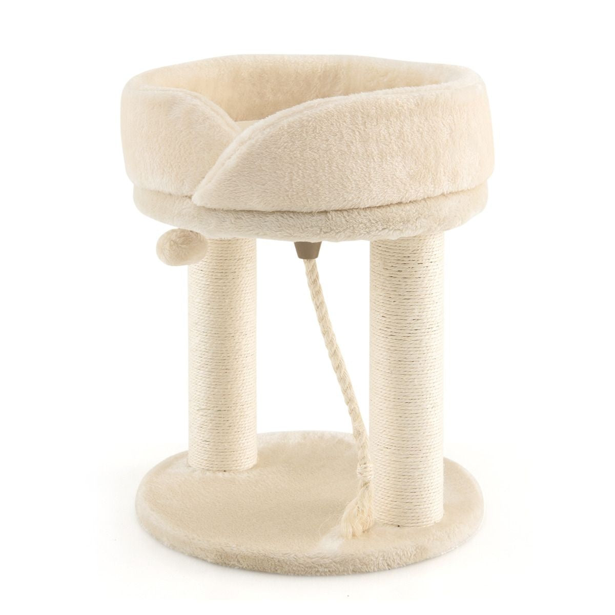 Arbre à chat Coast Cat Tree griffoir pour chat avec chaise douce tour sistal pour chat beige