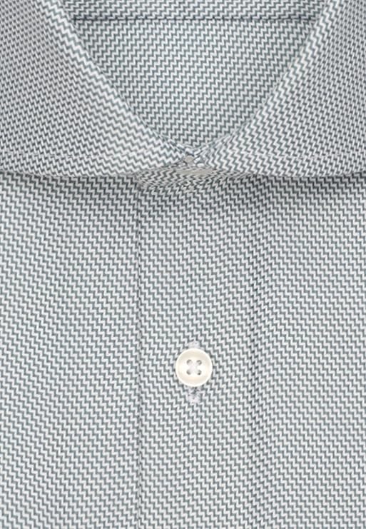 seidensticker Extra Slim Fit Long Arm Business shirt hommes Chemise - Taille 43 - Vert