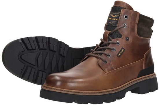 PME Legend Dragan Chaussures à lacets hautes - marron foncé - Taille 49