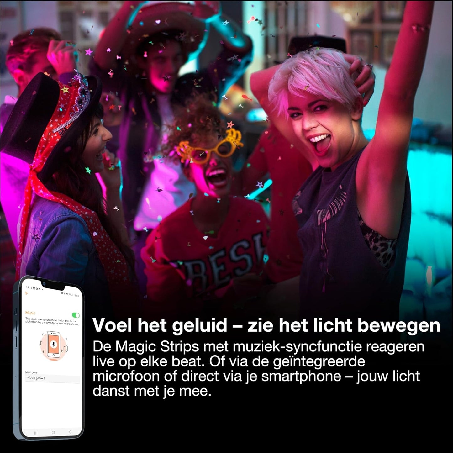 LEDVANCE SMART WIFI COB bandes décoratives COB - 5 m - Magic RGB - Blanc - Flexible & Dimmable