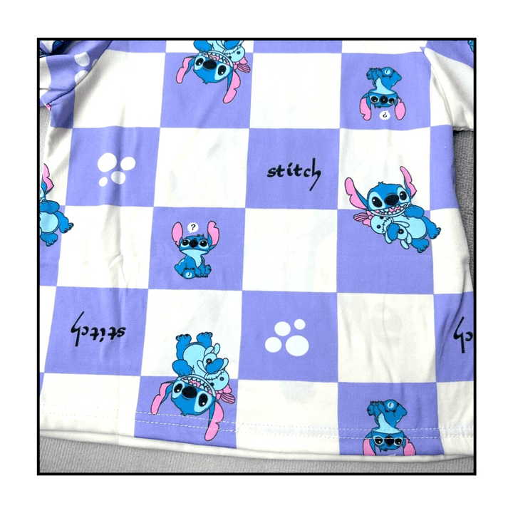 Pyjama enfant Disney Stitch - Bleu - Taille 9/10 ans (130 cm)