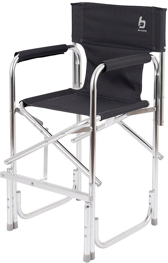 Bo-Camp - Chaise haute - Pliable - Anthracite