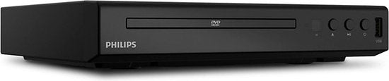 Lecteur DVD - Philips - (série 2000) avec support CD (compatible avec DivX Ultra, MPEG1, MPEG2, MPEG4) et HDMI - TAEP200/12 - Noir