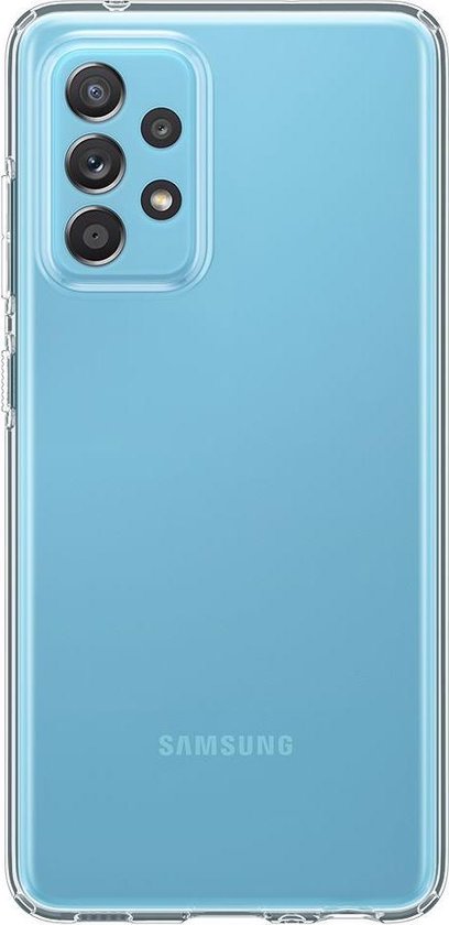 Spigen Liquid Crystal Coque arrière adaptée pour Samsung Galaxy A72 étui - Transparent