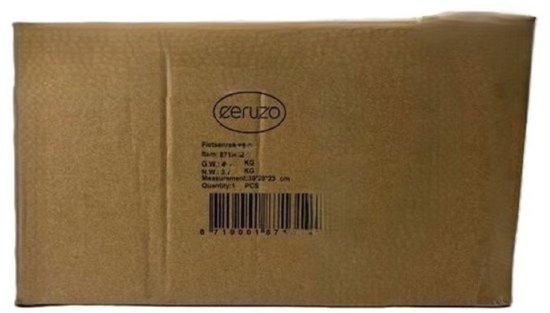 Ceruzo Porte-vélos pour 3 vélos - 101x33x26 cm - Pour E-bike et MTB - Fixation au sol et au mur - Noir