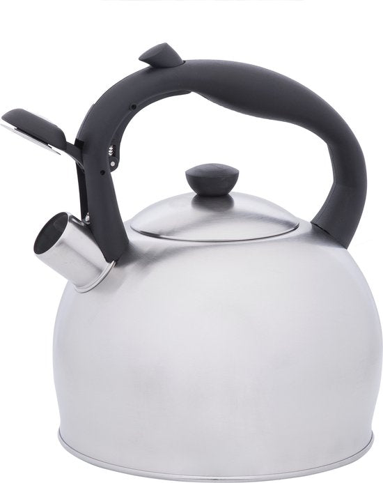 Bouilloire sifflante - Resto - 3L - Acier inoxydable - Induction - Argenté